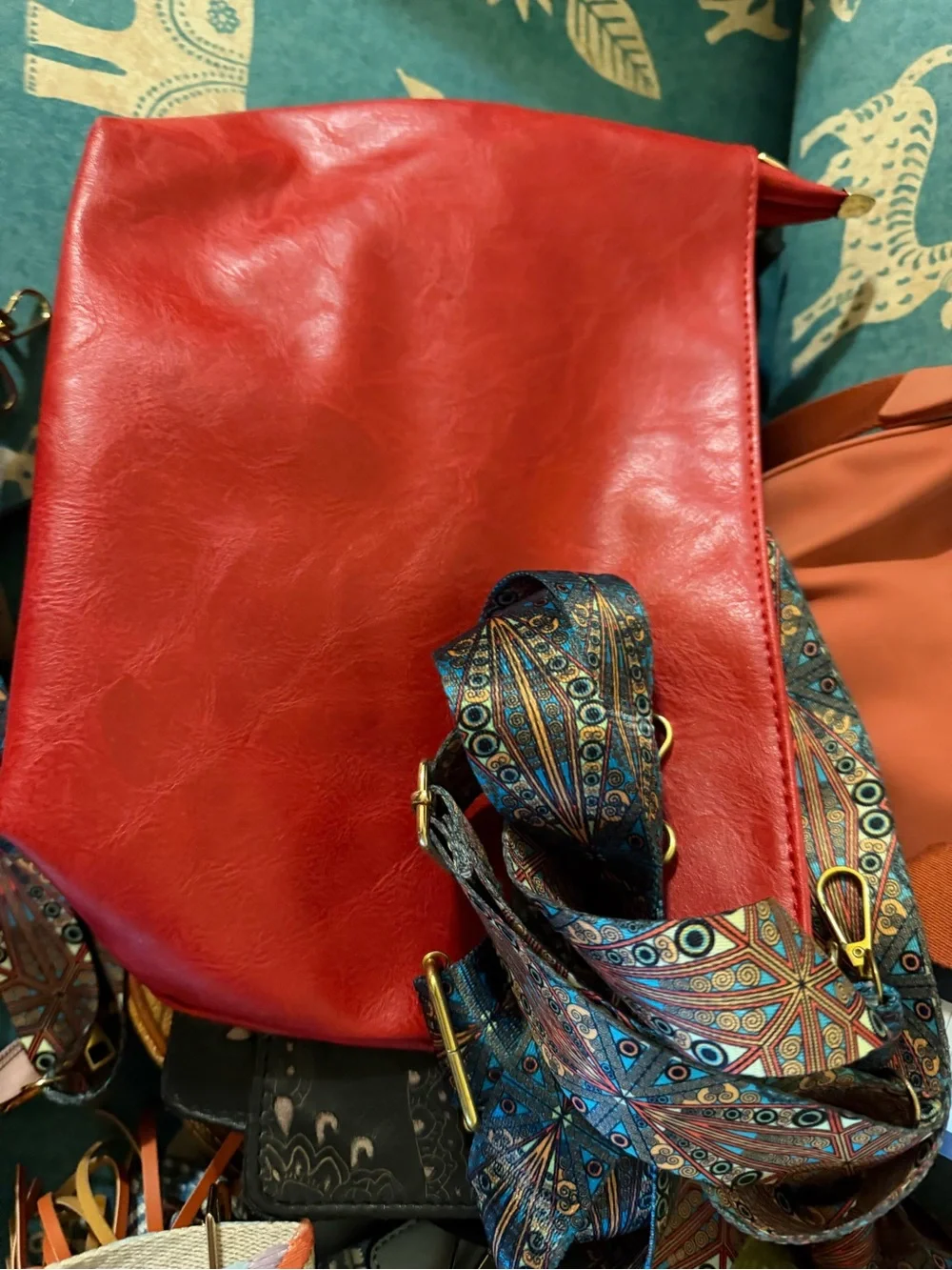 Bundle of 11 purses / hand bags with extra straps